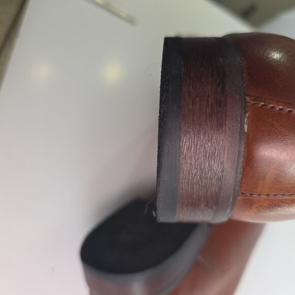 Florsheim Imperial Mens 11D Brown Leather Cap Toe Oxford Blucher Dress Shoes main image 9
